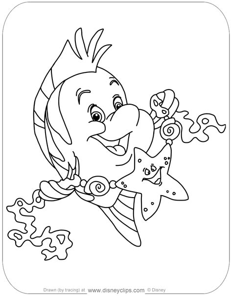 The Little Mermaid Coloring Pages 5