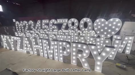 2023 New Product 4ft Marquee Letters Wholesale 3ft4ft5ft6ft Led Big