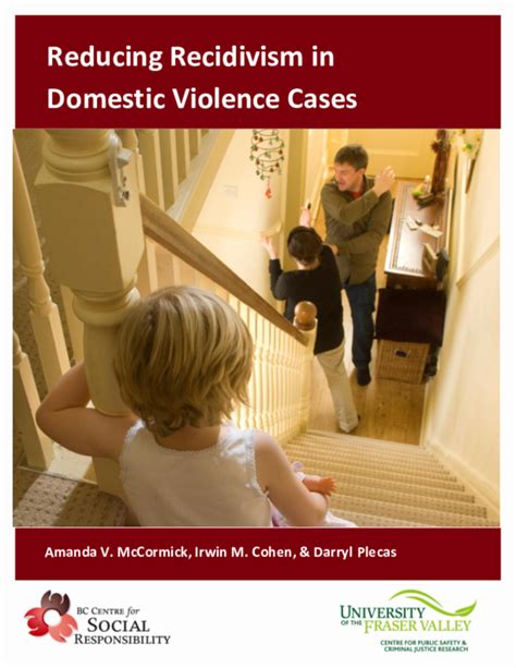 Pdf Reducing Recidivism In Domestic Violence Cases Amanda Mccormick