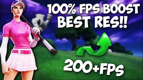 This Fortnite Resolution Will Give You 200 Fps Best Stretch Res In