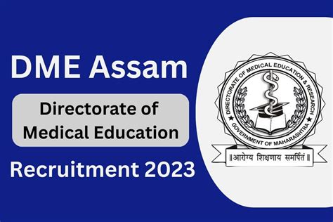 DME Assam Recruitment 2023 Apply For 2008 Post For Grade III IV Age