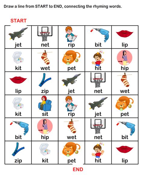 Esl Efl Worksheets Kindergarten Worksheets Rhyme Time Worksheets