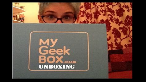 My Geek Box Unboxing Youtube