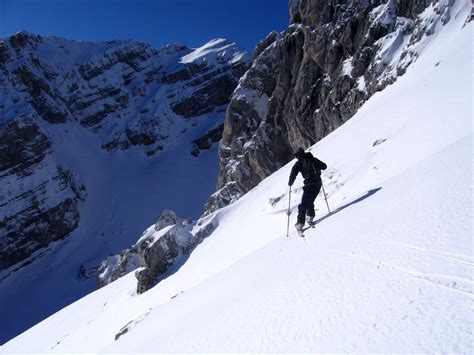 Olivier Dufour Guide De Haute Montagne Pointe Blanche Face Sud