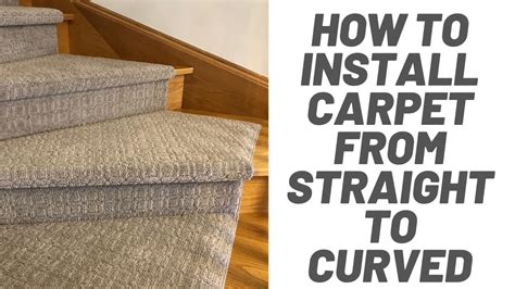 How To Install Carpet Runner On Curved Stairs Gotbeachfries