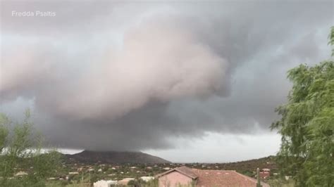 A Tornado Possibly 2 Touched Down In Arizona During Mondays Storms