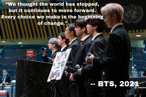 Bts Delivered Their Messages At The Un General Assembly