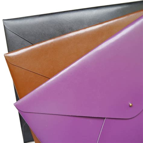 Classic Personalised A4 Leather Document Folder By Be Golden ...