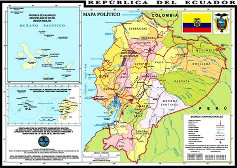 Mapa Del Ecuador Actualizado