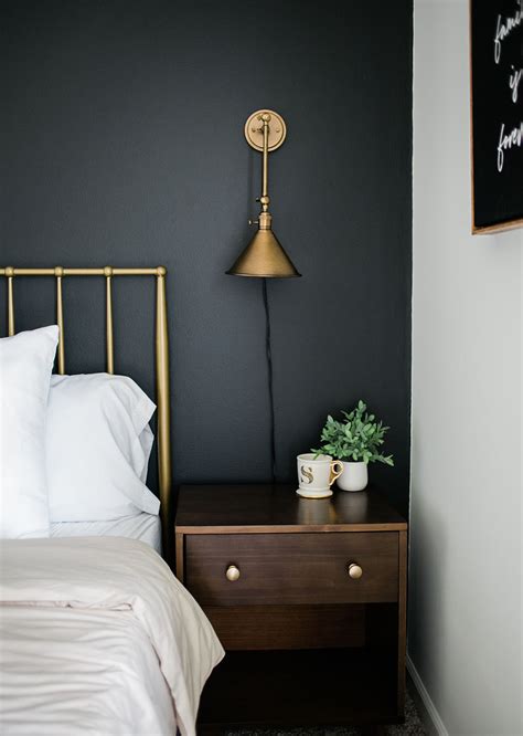 How To Style A Black Accent Wall In A Bedroom Clare