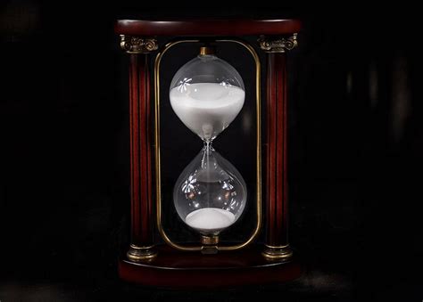 Brown Clear Hourglass Sandglass Timer Sand Timer Sand Clock Sand