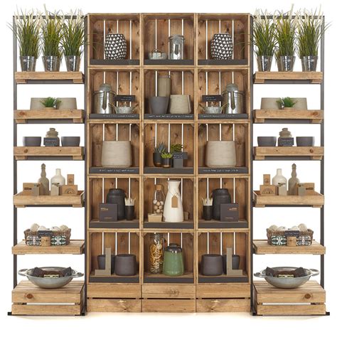 Full Height Tallboys And 400mm Crates Store Shelves Design Retail