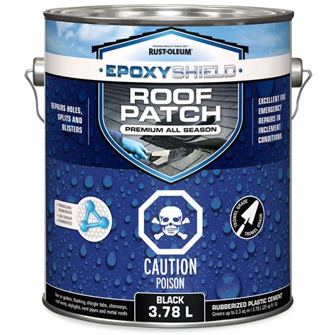 Epoxyshield 378 L Black Repair Roof Patch Roof Coatings And Sealers