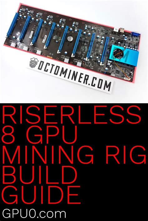 Building an ethereum mining rig is a long term investment. Octominer 8 GPU Cryptocurrency Mining Rig Build ...