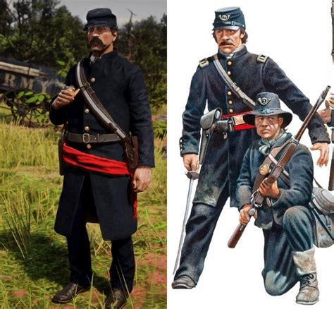 The united states (u.s.) civil war was an important part of american history that took place from 1861 to 1865 between the union states and the confederate states. Civil War - Union Officer : reddeadredemption