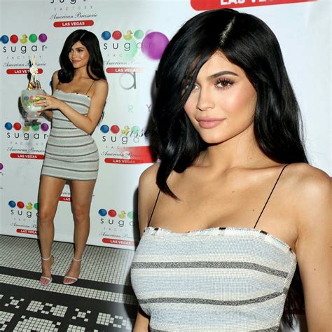 Kyliejenner Looked Beautiful At The Sugarfactory Grand Opening In