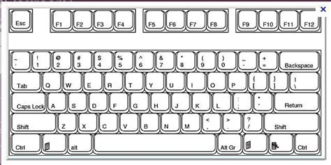Blank Puter Keyboard Template Printable Likewise Printable Blank Free