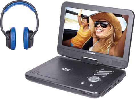 10” Bluetooth Portable Dvd Player Bundle Sylvania