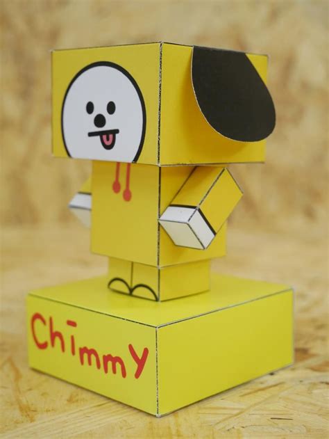 Chimmy Bt21 Cubeecraft By Sugarbee908 On Deviantart Paper Doll