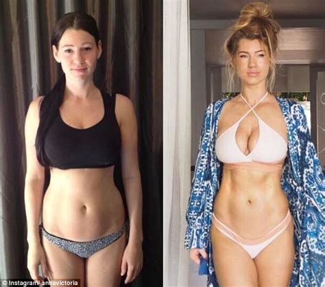 anna victoria posts photo from before her transformation daily mail online