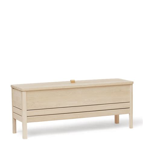 Form And Refine A Line Bench 111 Cm White Oiled Oak Andlight