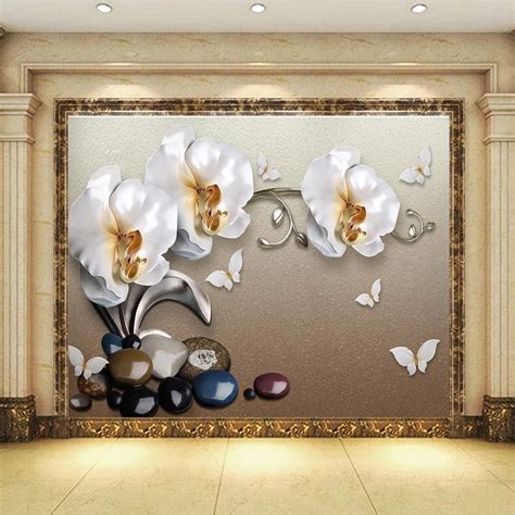 Other Diy And Tools Custom Mural Self Adhesive Wallpaper Flower Fashion