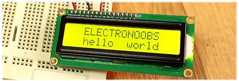 Lcd I2c Arduino Code Hello World