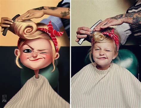 12 People Turned Into Amazing Cartoons Before Your Very Eyes