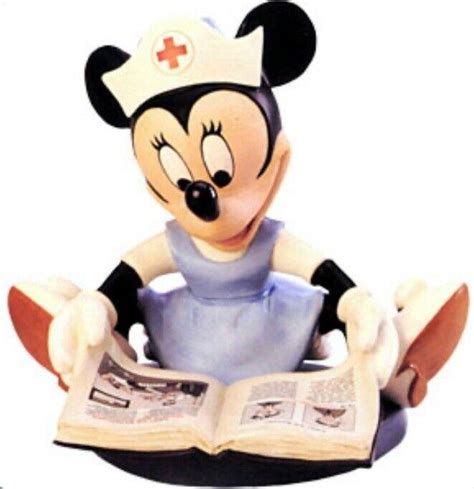 Wdcc First Aiders Minnie Mouse Student Nurse Box And Coa 2072197144