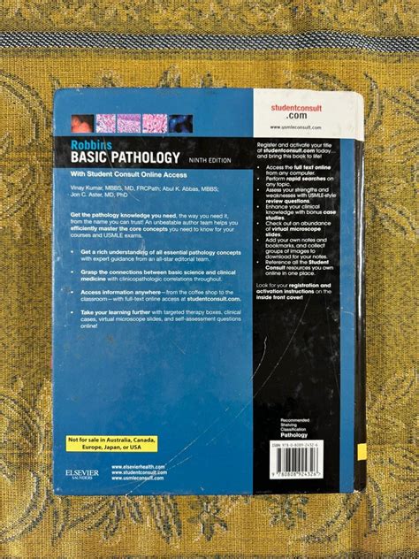 Robbins Basic Pathology 9th Edition Hobbies And Toys Books And Magazines