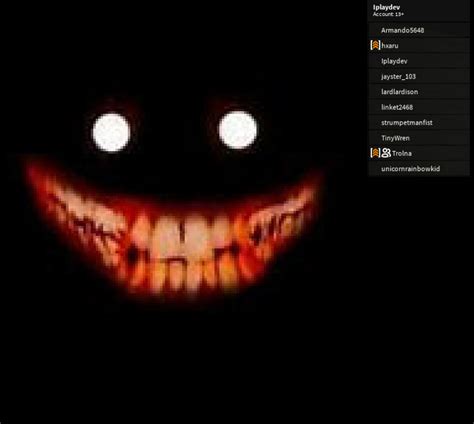 Creepy Smile Roblox Image Id Transborder Media