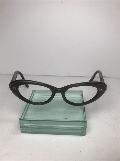 vintage bausch lomb cateye eyeglass frames 48 19 5 … gem
