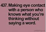 Pictures of Eye Contact Quotes