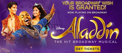 Buy One Ticket For Disneys Aladdin On Broadway And Get One Free