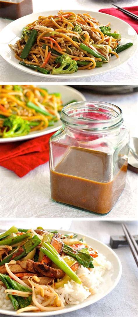 Here we show you how to make a cheat's teriyaki sauce, an easy sweet and sour sauce, and a quick satay sauce. Real Chinese All Purpose Stir Fry Sauce | RecipeTin Eats