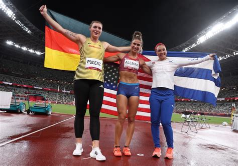 hershey native valarie allman wins gold in discus at tokyo olympics