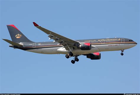 Jy Aig Royal Jordanian Airbus A330 223 Photo By Krzysztof Kaczala Id