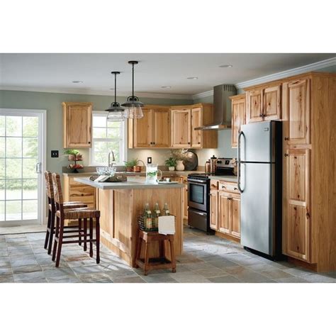Lowes kitchen cabinets in stock sale 2021. Diamond NOW Denver 36-in W x 35-in H x 23.75-in D Natural Sink Base Stock Cabinet Lowes.com ...