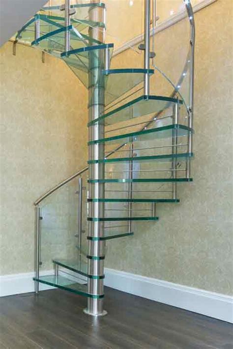 Glass Spiral Staircase Cheshire Spiral Staircases