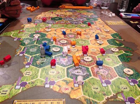 Settlers of catan, the original game, is not complex enough to have more than one efficient starting strategy. Settlers of America - Trails to Rails Review | Board Game ...