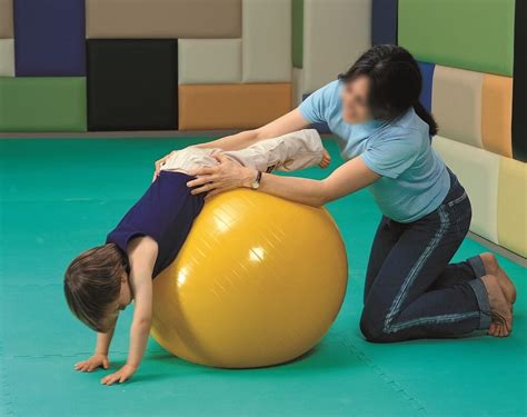 Red Physio Gym Ball Therapy Balls Sensory Integration