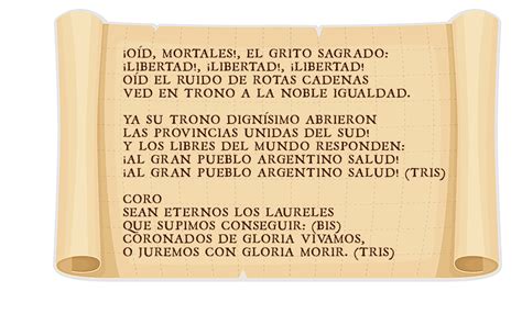 Aula365 Aulaland Himno Nacional Argentino Himno Nacional Dia Del