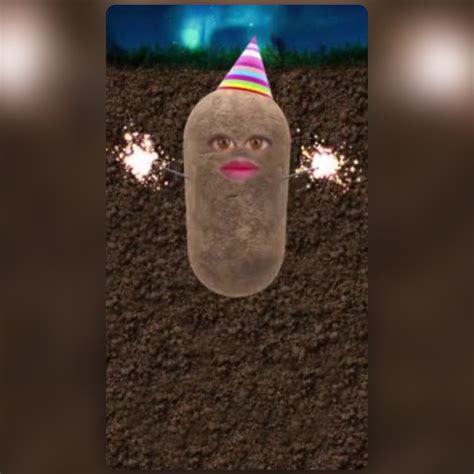 Party Potato Lens By Phil Walton Snapchat Lenses And Filters