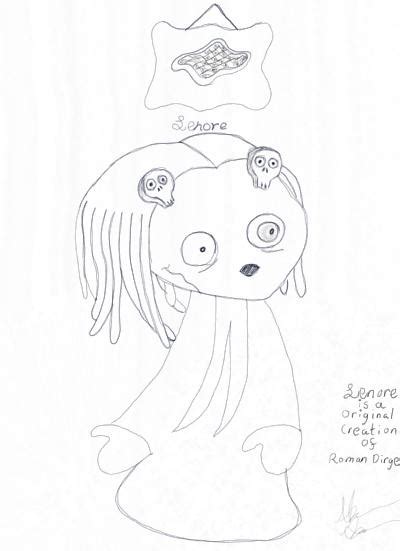 Lenore The Cute Little Dead Girl Fanart By G323515 On Deviantart