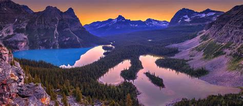 2840590 Nature Landscape Lake Ohara British Columbia Canada Forest