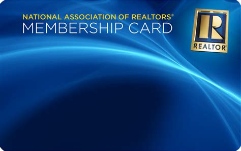 Member Center Nar National Association Of Realtors National Association Membership Card