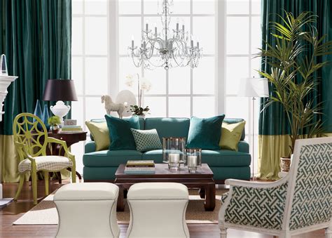 The Teal Deal Living Room Ethan Allen Teal Living Rooms Living