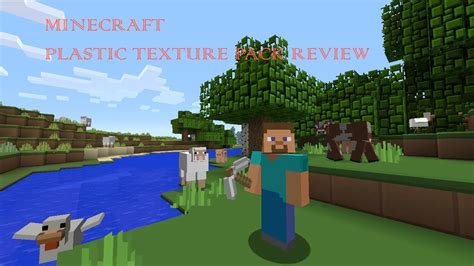 Minecraft Ps3 Edition Plastic Texture Pack Review Youtube