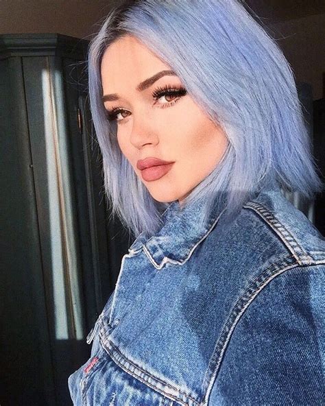 Pin Von Amanda Hayden Auf Pastel Hair Blaue Haare Haarfarbe Blau