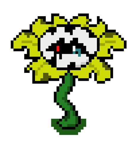 Soul Transparent Undertale Monster Flowey Pixel Art Ac0